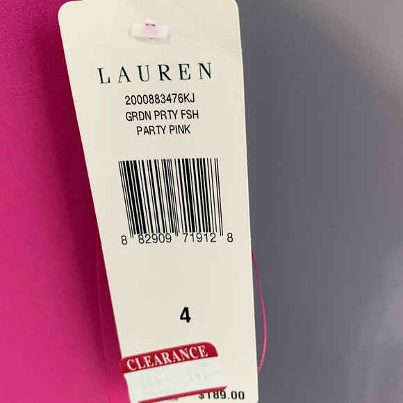 NWT Elegant Pink Ruffle Dress - Picture 6 of 15